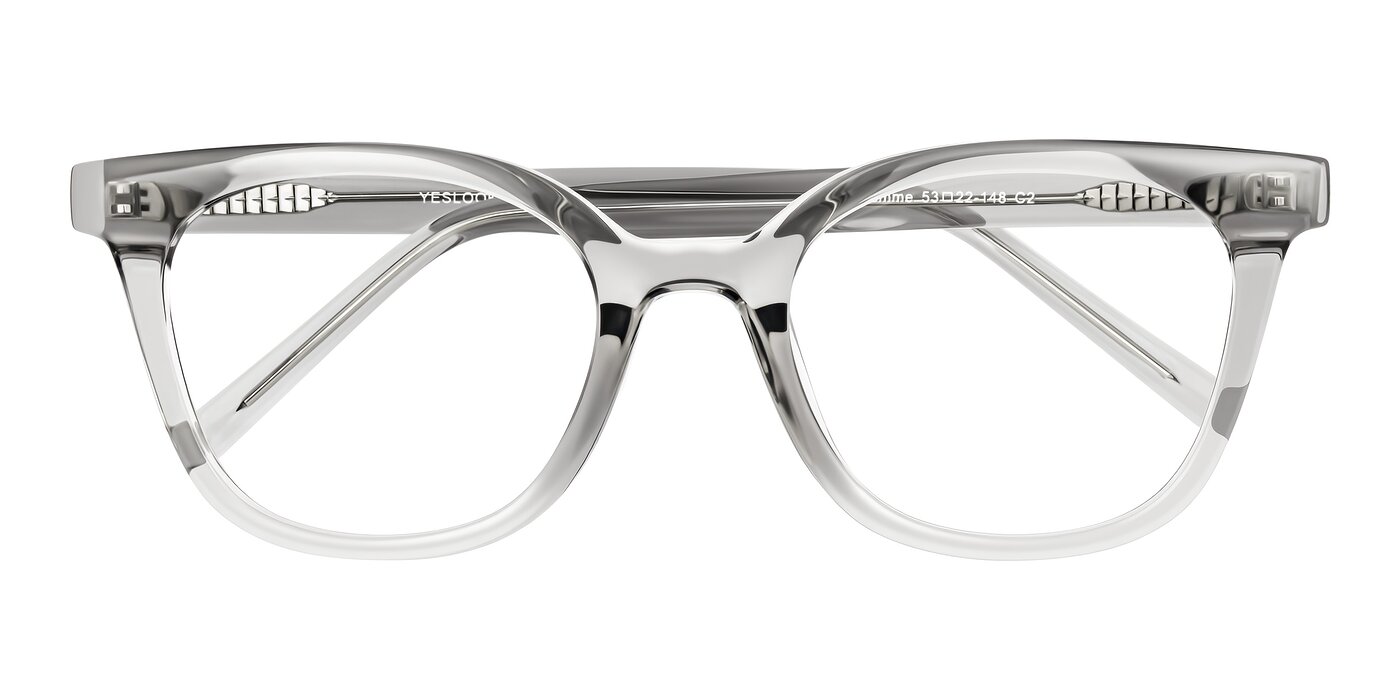 Jeromme - Transparent Gray Eyeglasses