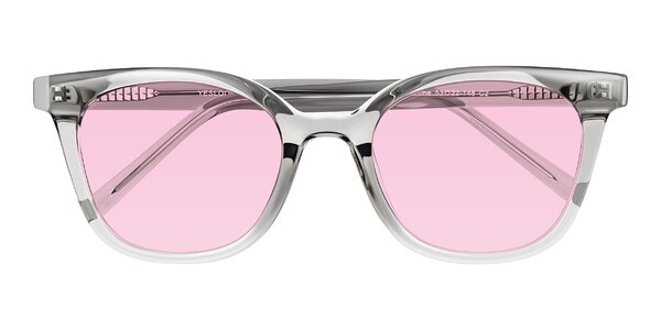 Front of Jeromme in Transparent Gray