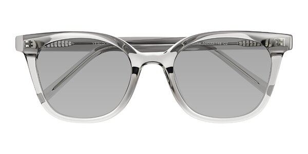Front of Jeromme in Transparent Gray