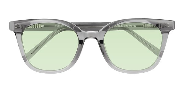 Front of Jeromme in Transparent Gray