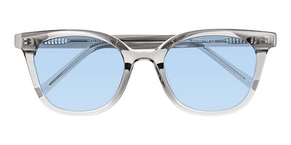 Front of Jeromme in Transparent Gray