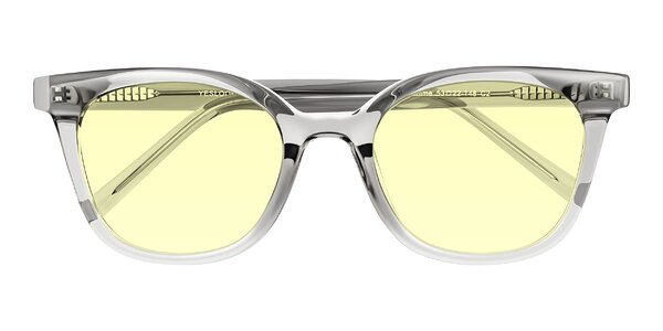 Front of Jeromme in Transparent Gray