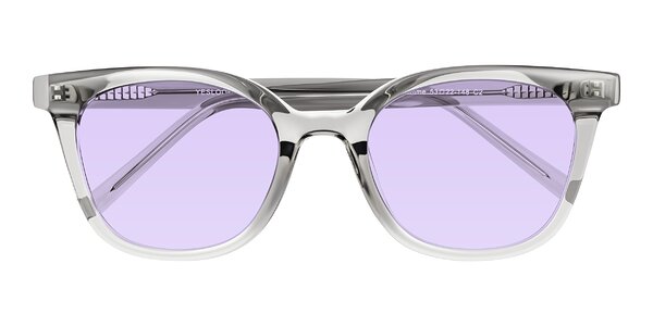 Front of Jeromme in Transparent Gray