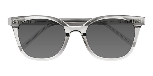 Front of Jeromme in Transparent Gray