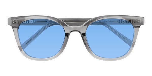 Front of Jeromme in Transparent Gray