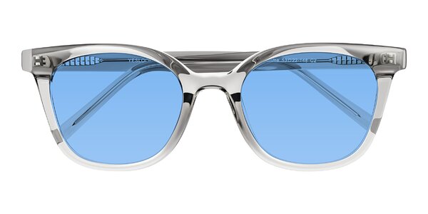 Front of Jeromme in Transparent Gray