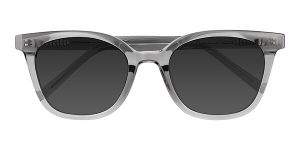 Front of Jeromme in Transparent Gray