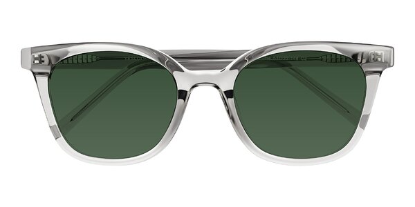 Front of Jeromme in Transparent Gray