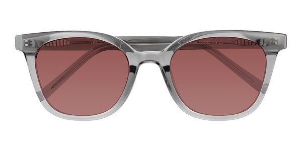 Front of Jeromme in Transparent Gray