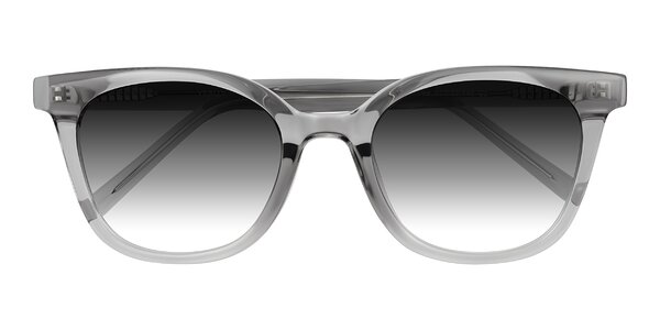 Front of Jeromme in Transparent Gray