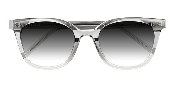 Front of Jeromme in Transparent Gray