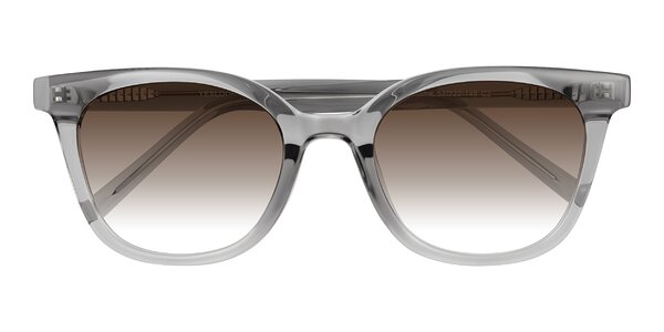 Front of Jeromme in Transparent Gray