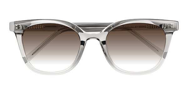 Front of Jeromme in Transparent Gray