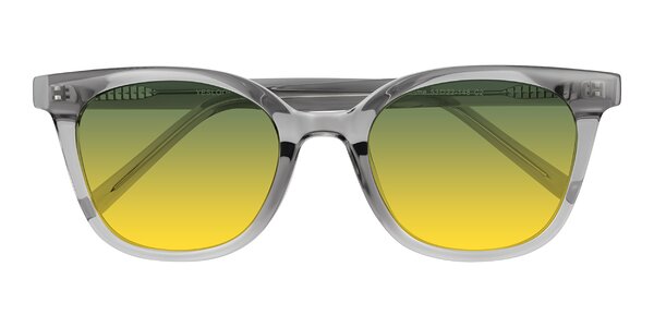 Front of Jeromme in Transparent Gray