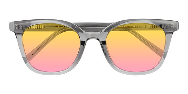 Front of Jeromme in Transparent Gray