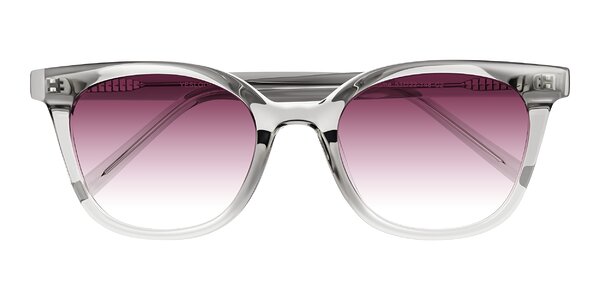 Front of Jeromme in Transparent Gray