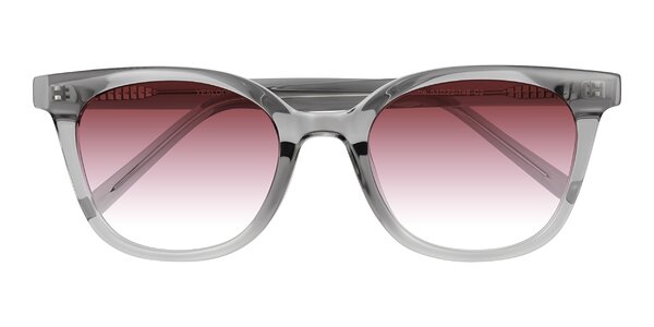 Front of Jeromme in Transparent Gray