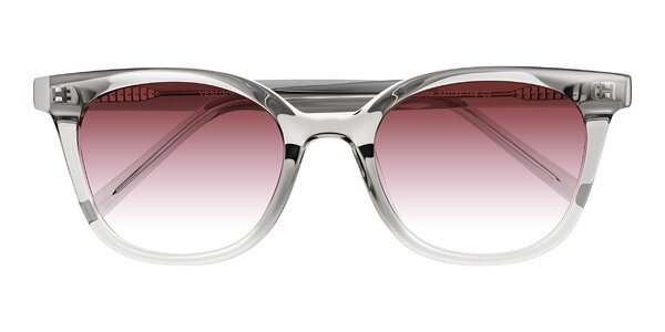 Front of Jeromme in Transparent Gray