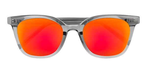 Front of Jeromme in Transparent Gray