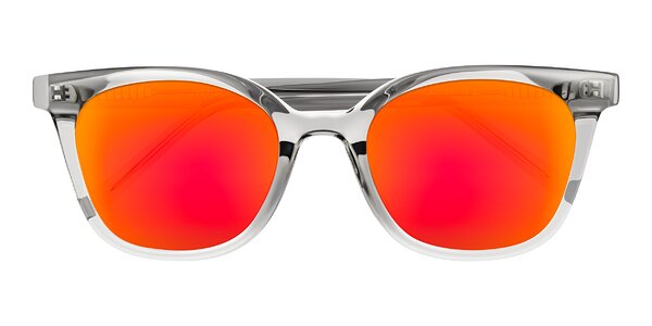 Front of Jeromme in Transparent Gray