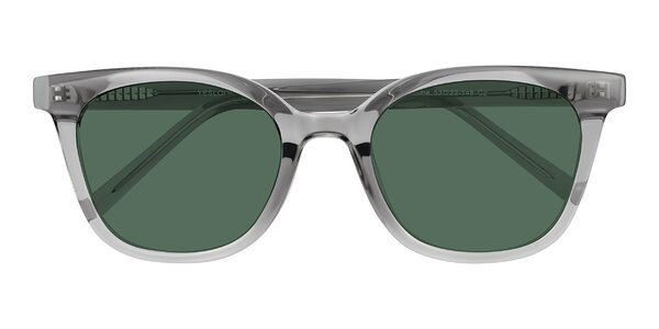 Front of Jeromme in Transparent Gray