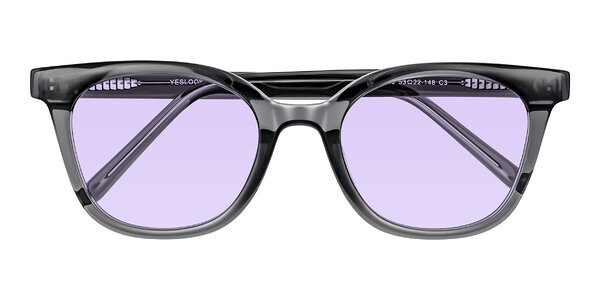Front of Jeromme in Translucent Gray