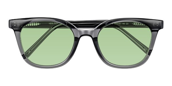 Front of Jeromme in Translucent Gray
