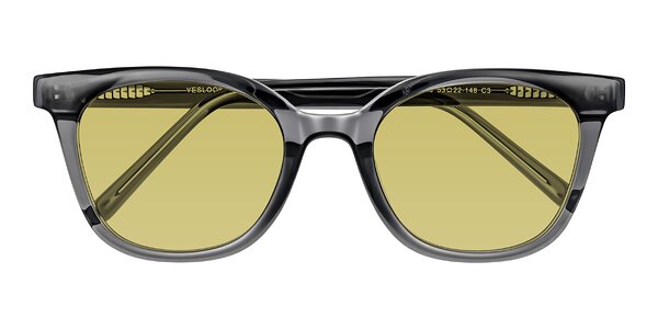 Front of Jeromme in Translucent Gray