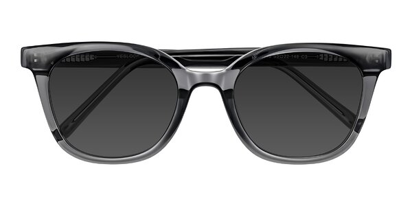 Front of Jeromme in Translucent Gray