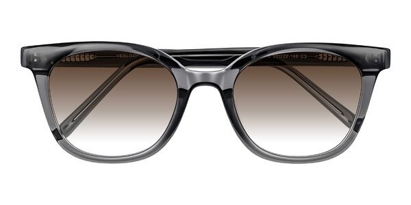 Front of Jeromme in Translucent Gray