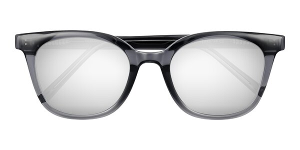 Front of Jeromme in Translucent Gray