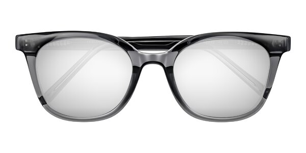 Front of Jeromme in Translucent Gray