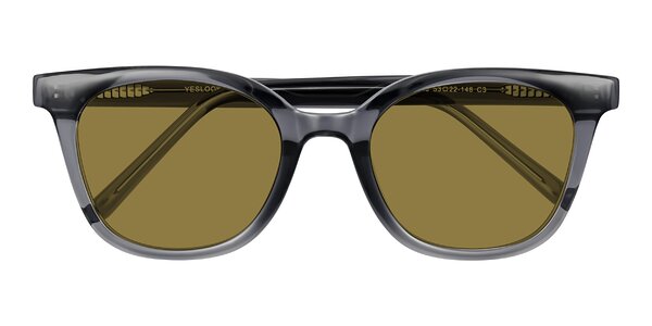 Front of Jeromme in Translucent Gray