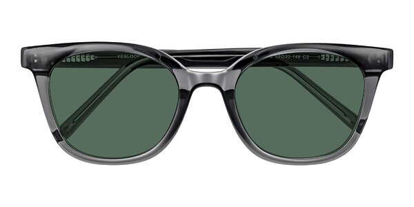 Front of Jeromme in Translucent Gray