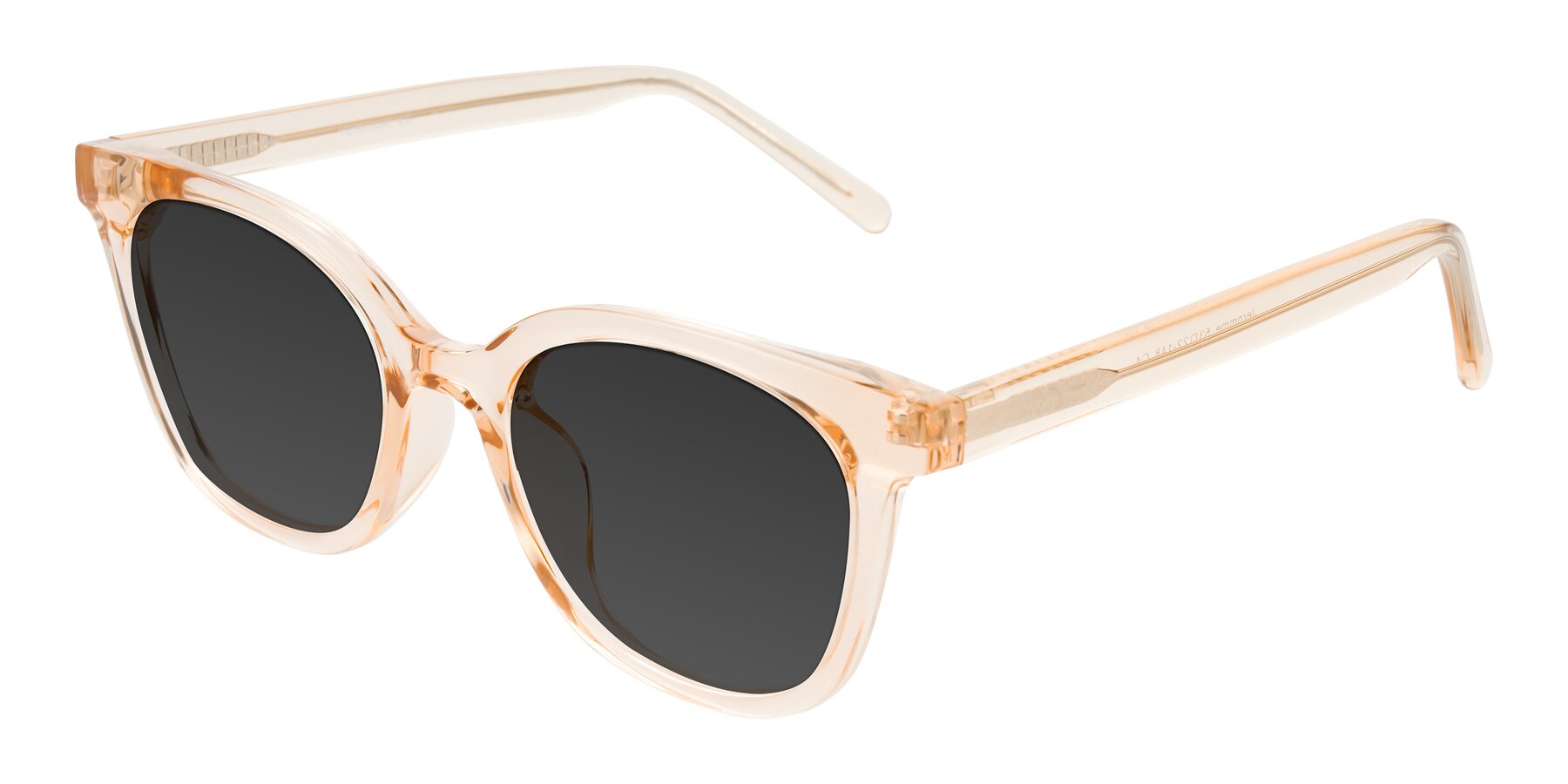 Angle of Jeromme in Champagne with Gray Tinted Lenses