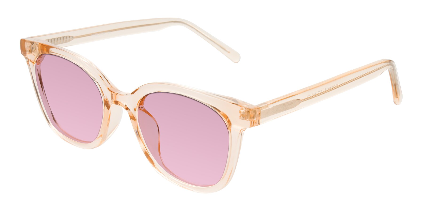 Angle of Jeromme in Champagne with Light Wine Tinted Lenses