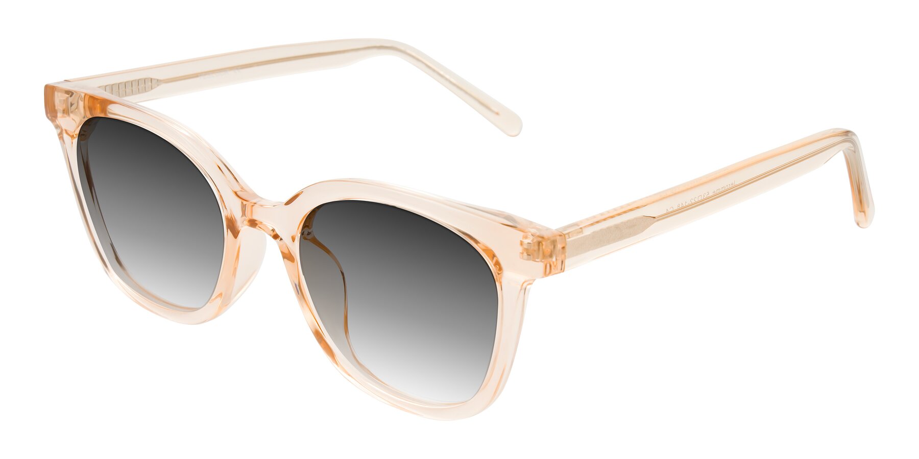 Angle of Jeromme in Champagne with Gray Gradient Lenses