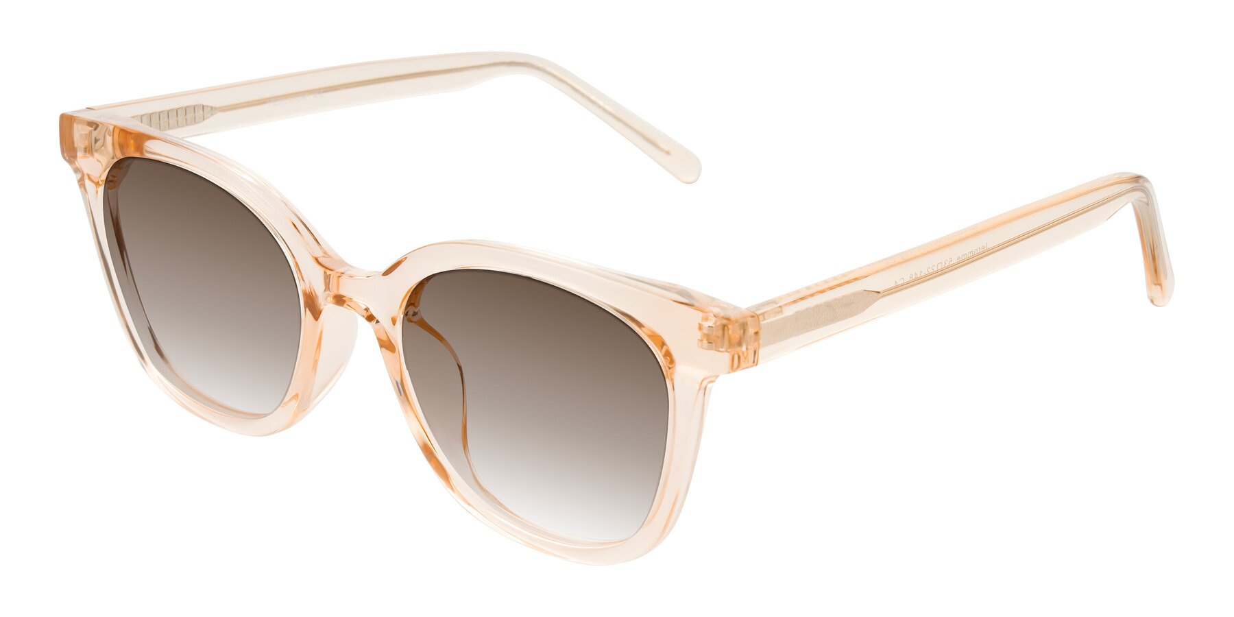 Angle of Jeromme in Champagne with Brown Gradient Lenses