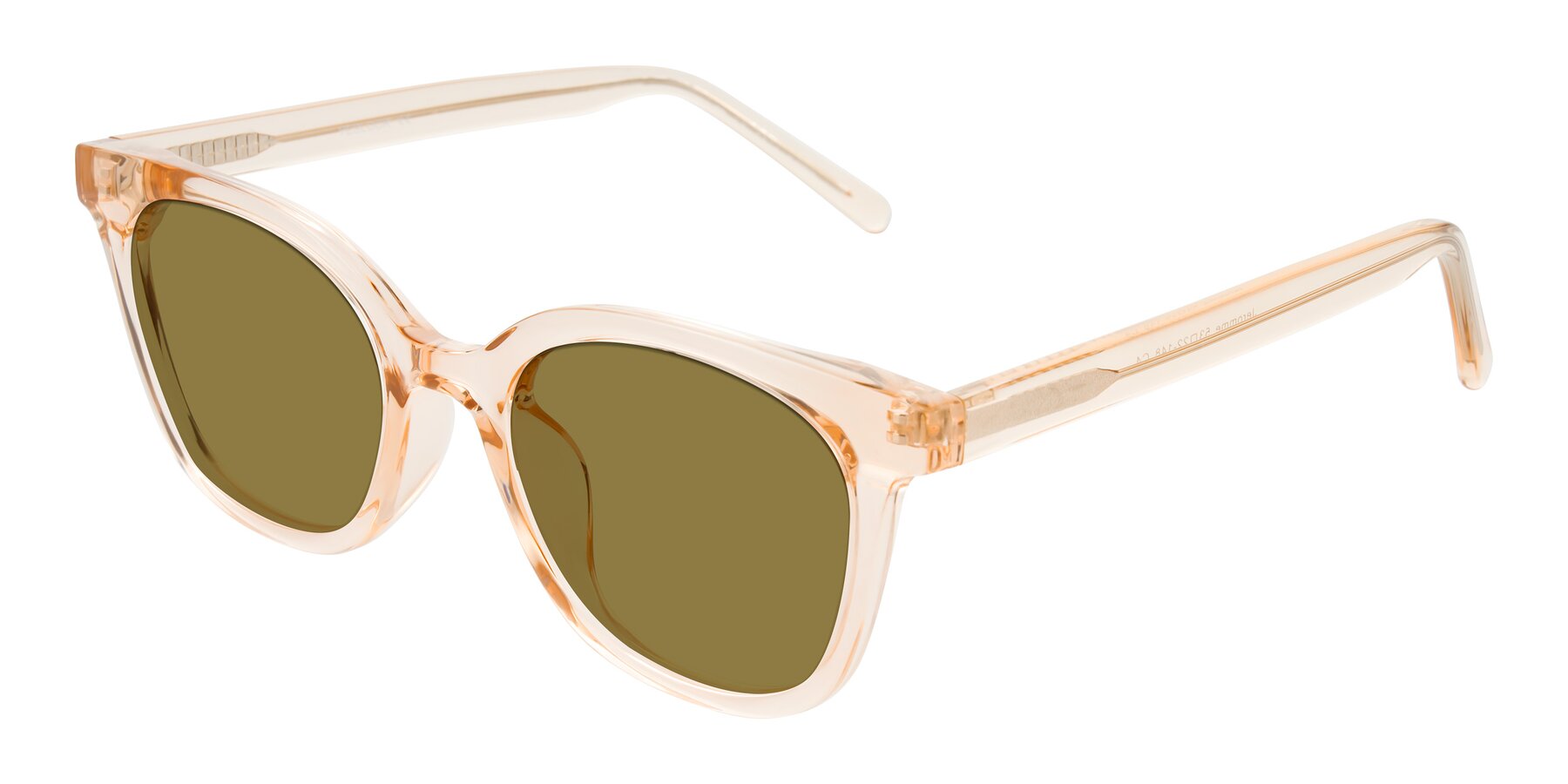Angle of Jeromme in Champagne with Brown Polarized Lenses