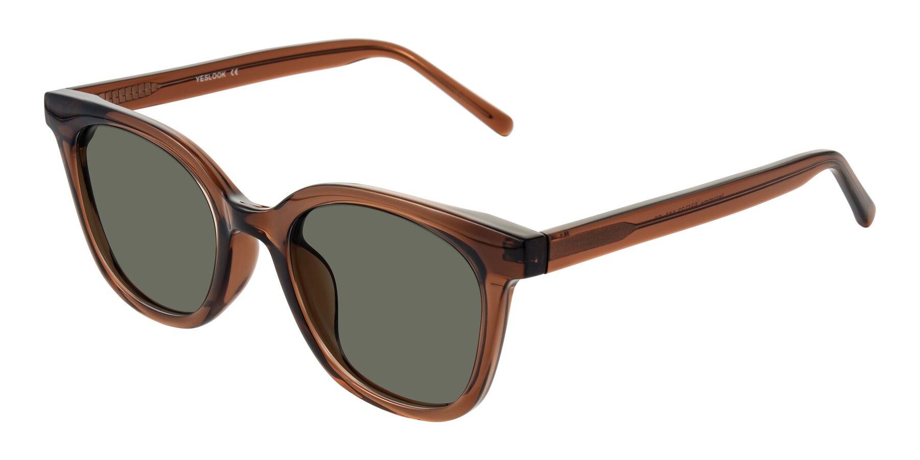 Angle of Jeromme in Coffee with Gray Polarized Lenses