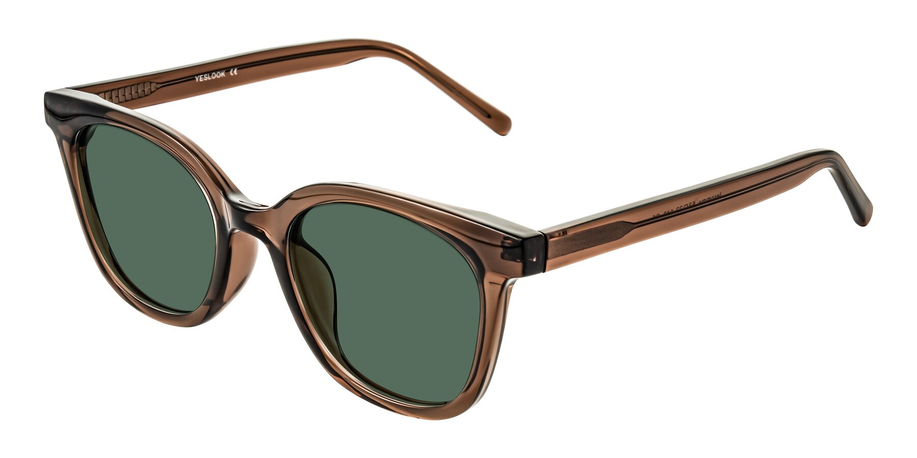 Angle of Jeromme in Coffee with Green Polarized Lenses