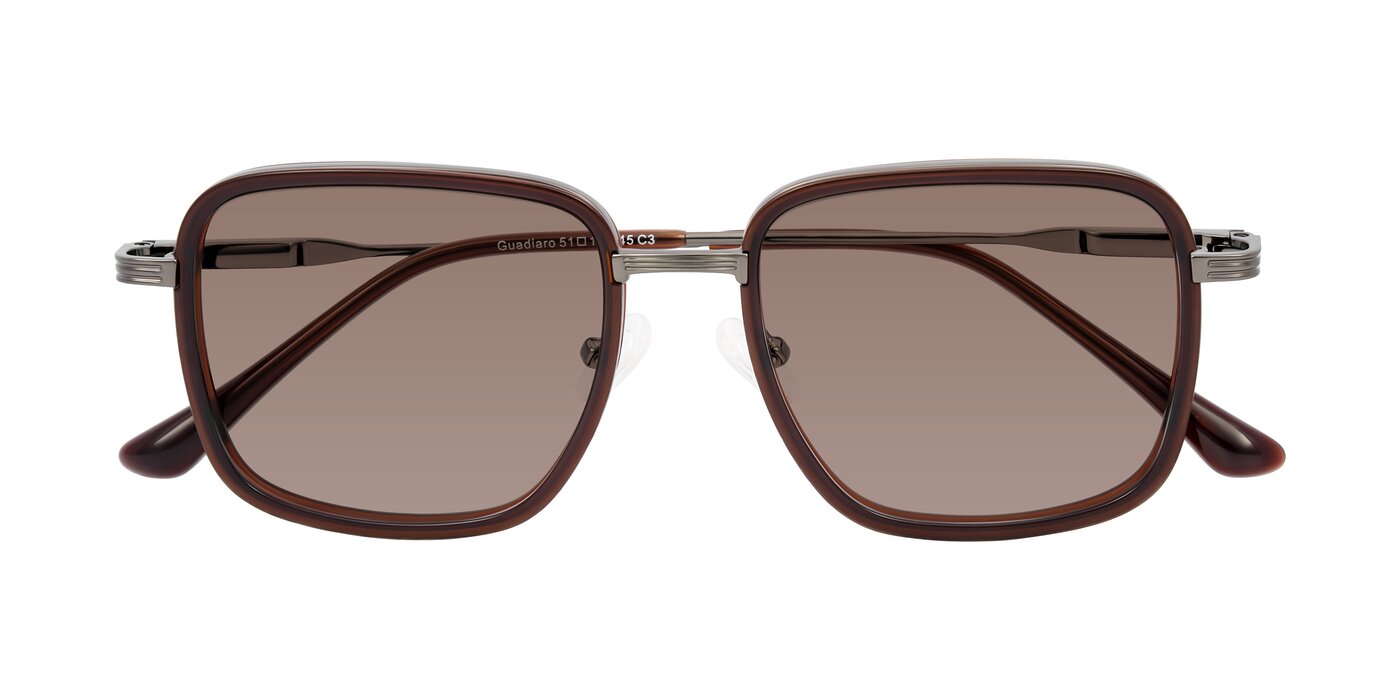 Guadiaro - Brown/Gunmetal Tinted Sunglasses