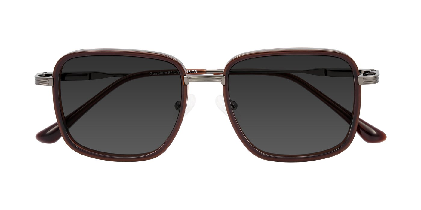 Guadiaro - Brown/Gunmetal Tinted Sunglasses
