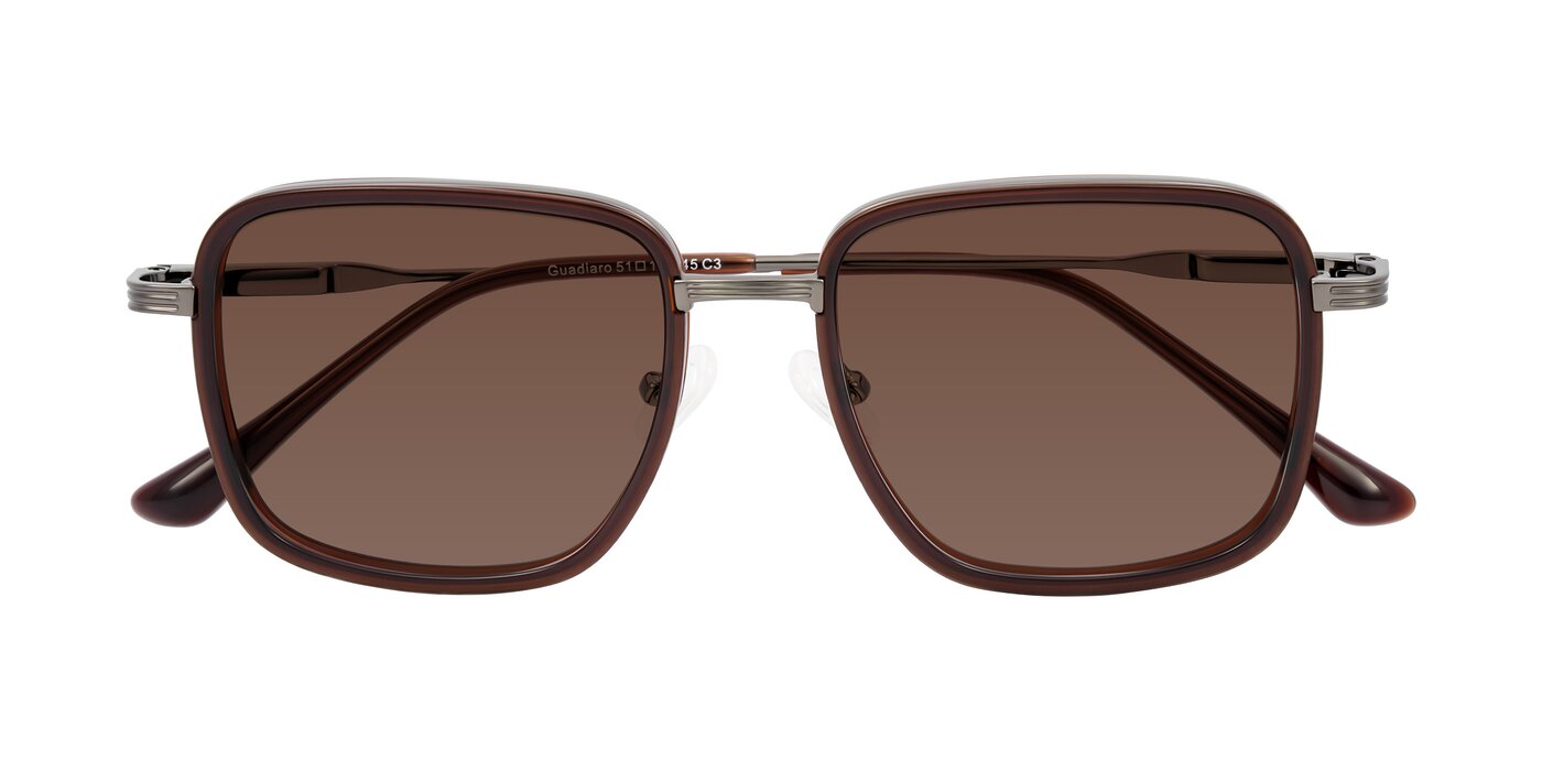 Guadiaro - Brown/Gunmetal Tinted Sunglasses