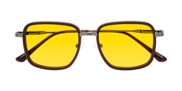 Front of Guadiaro in Brown/Gunmetal