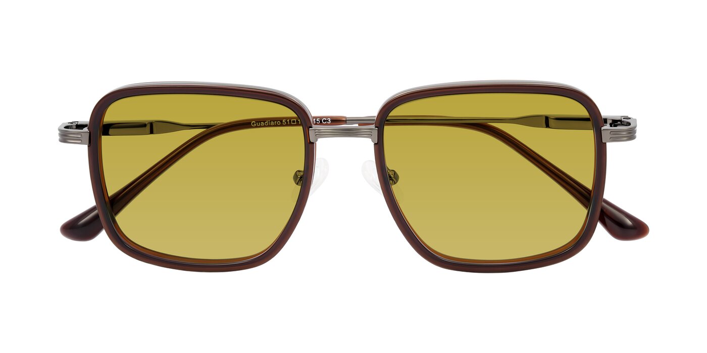 Guadiaro - Brown/Gunmetal Tinted Sunglasses