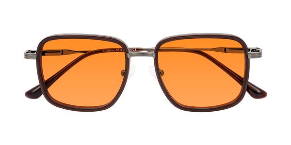 Front of Guadiaro in Brown/Gunmetal