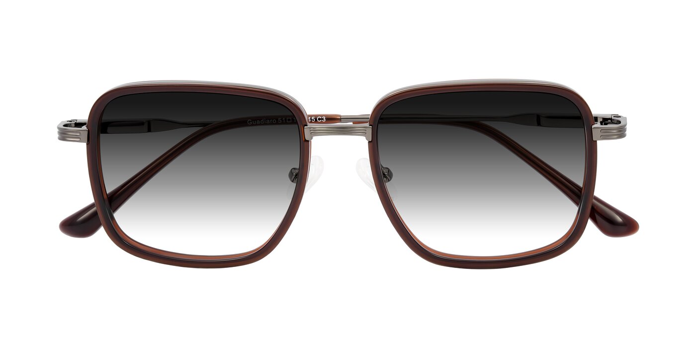 Guadiaro - Brown/Gunmetal Gradient Sunglasses