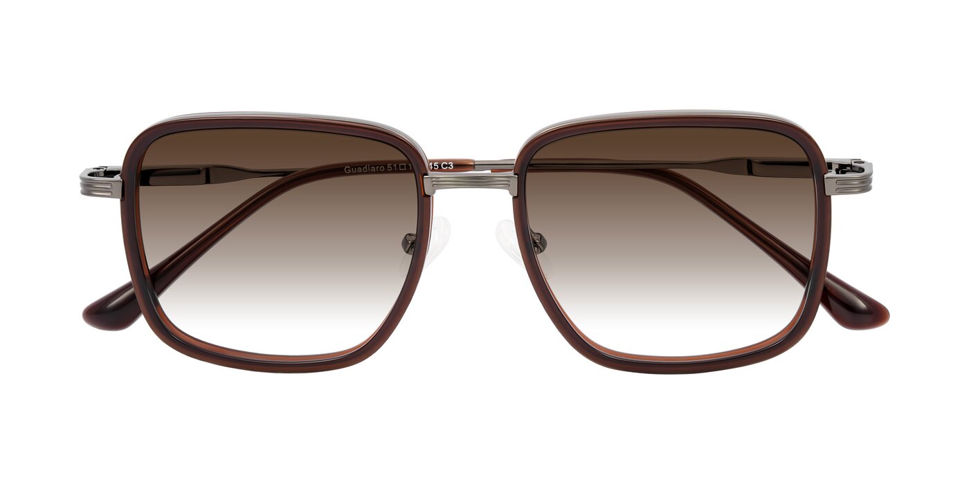 Guadiaro - Brown/Gunmetal Gradient Sunglasses