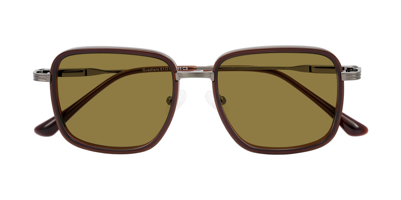 Guadiaro - Brown/Gunmetal Polarized Sunglasses